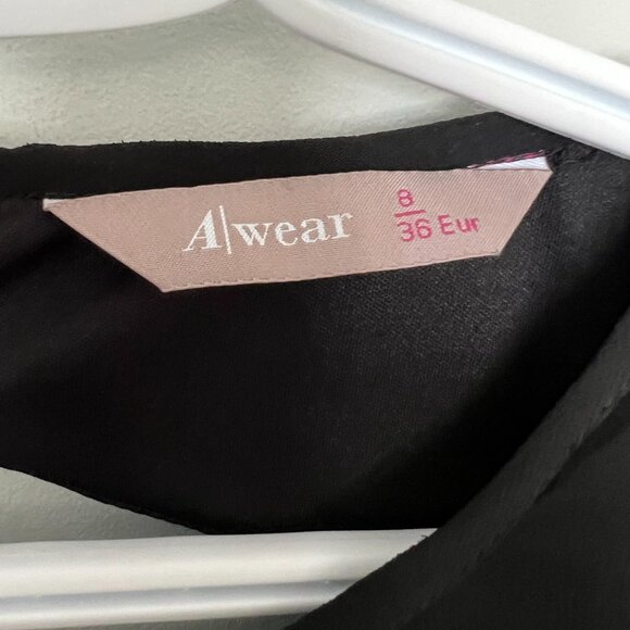 ASOS black embellished gold party dress - Picture 2 of 5